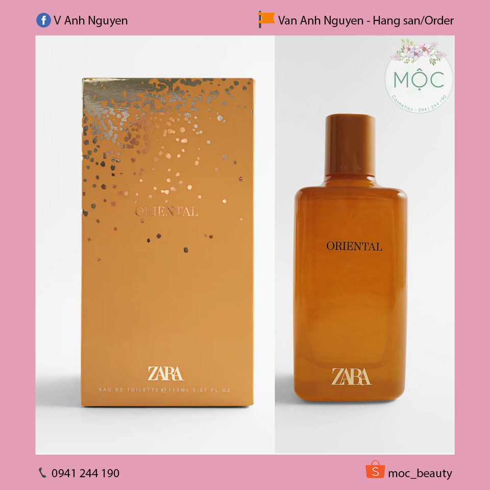 Nước Hoa Zara Oriental 150Ml