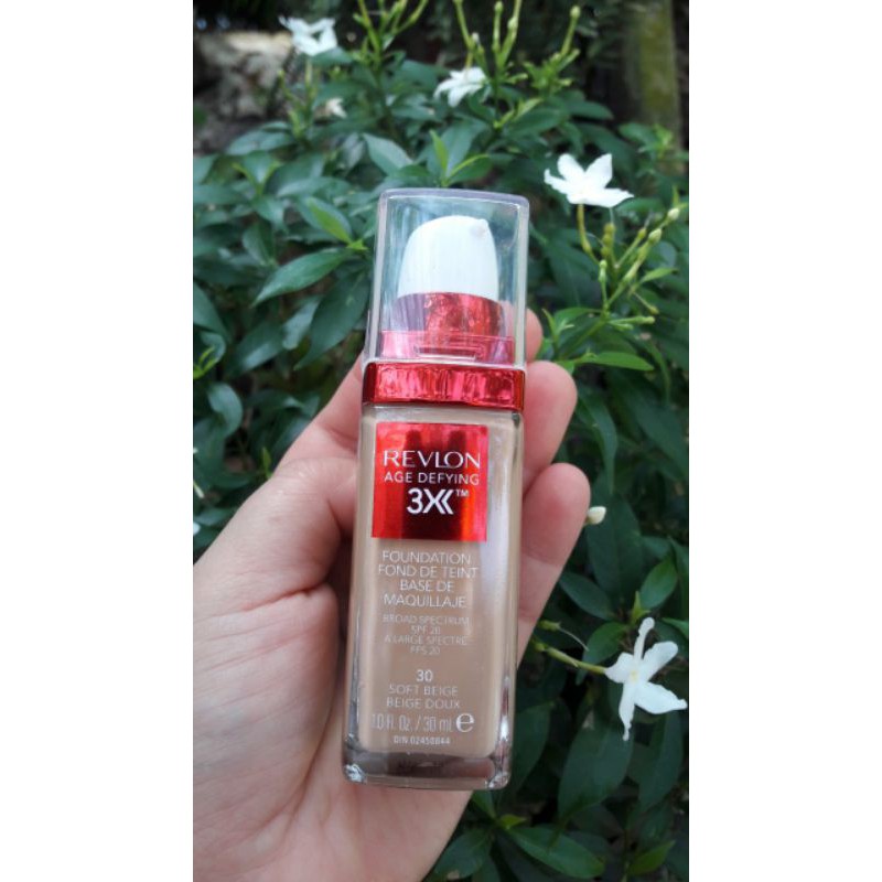 Kem Nền Chống Lão Hóa Revlon Age Defying 3X Foundation Spf 20(30Ml