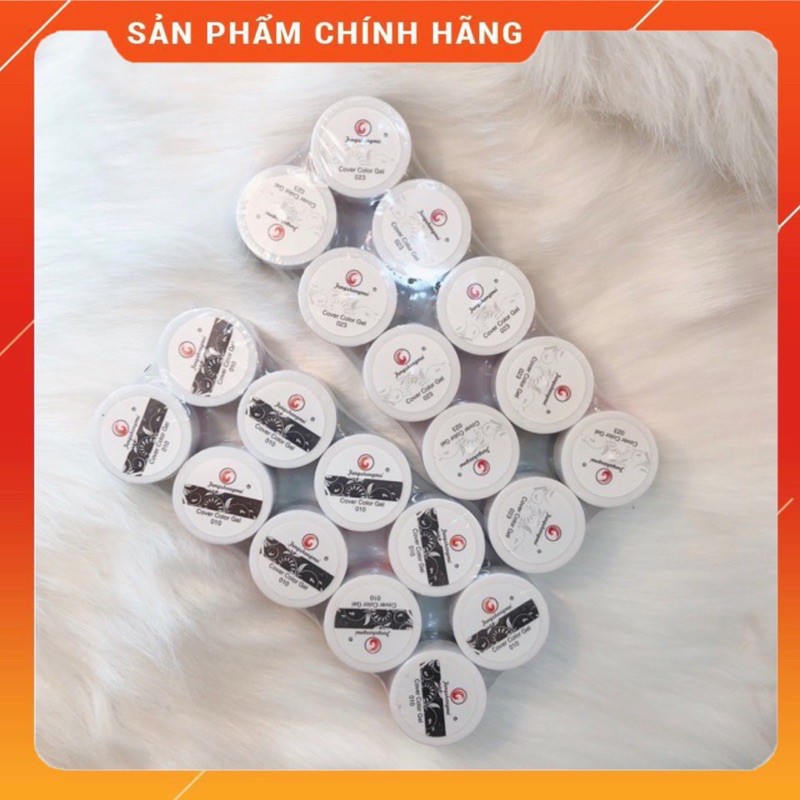 [HCM]Gel vẽ nổi trắng đen vẽ nổi vân cực rõ và nét trên móng siêu đặc