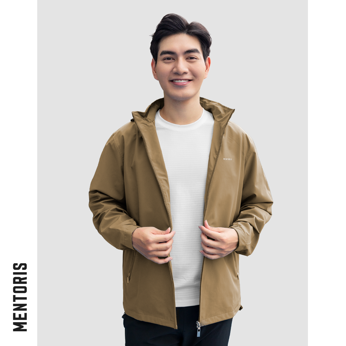 Áo Khoác Nam MAG15 Chất Vải Gió Cao Cấp 2 Lớp Cản Gió Chống Nước Nhẹ Thiết Kế Basic Dễ Phối Đồ Thươn