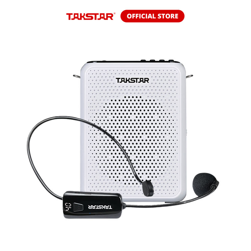 Máy trợ giảng - Loa trợ giảng không dây Takstar E300W [ BH 1 NĂM ] - Máy trợ giảng không dây sử dụng sóng cao cấp UHF kết nối bluetooth ghi âm công suất lớn