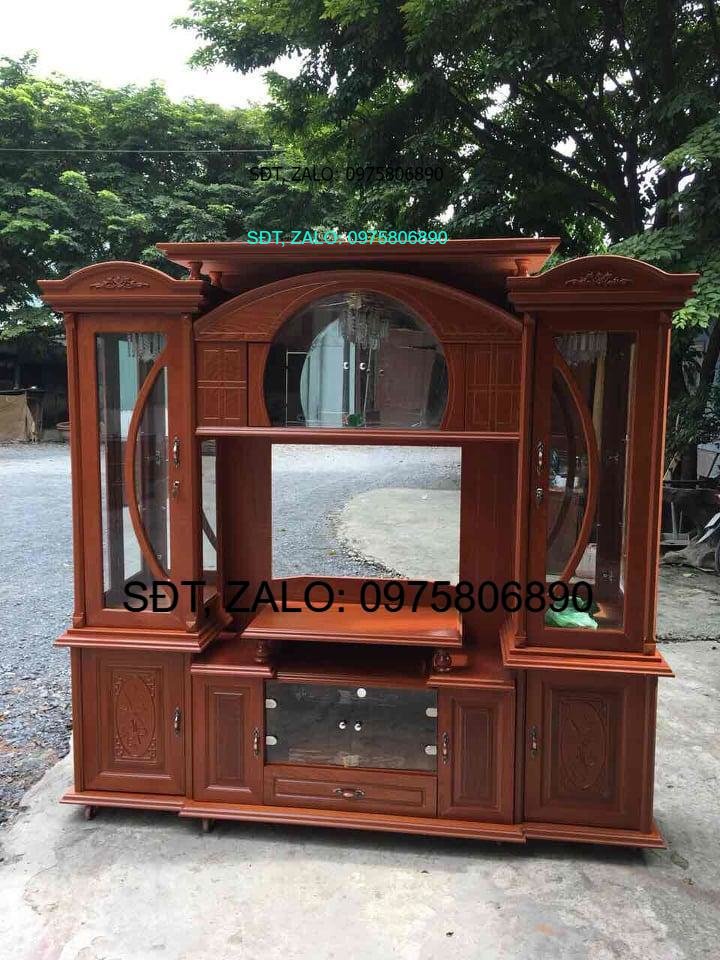 Kệ Tivi Đẹp gỗ xoan  kệ trang trí gỗ xoan  kệ gỗ cao cấp