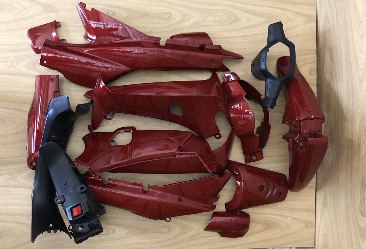 DÀN ÁO WAVE NHỎ ĐỎ ĐÔ(ĐUN) RÁP LÊN ZIN CHO WAVE @ 2000-2007WAVE TRUNG QUỐCLIÊN DOANH HAY WAVE ZX THÁ