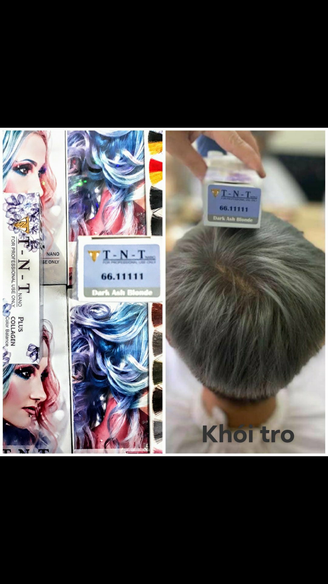 Thuốc Nhuộm Tóc [cân bằng thông minh. SP CHÍNH HÃNG CTY TNT]MUA 10 TẶNG 1 OXI TNT 1000ML TỰ CHỌN