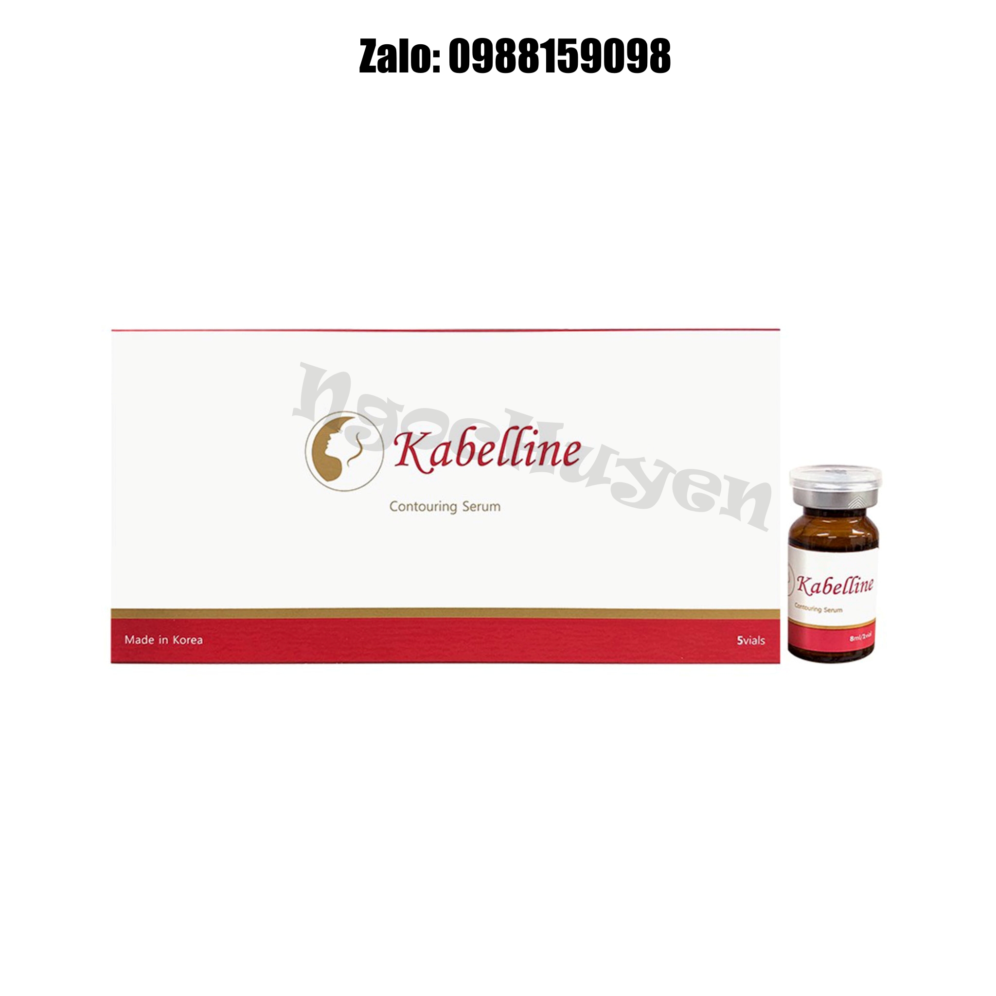 Tan mỡ Giảm béo Kabelline 1 hộp 5 lọ 8ml
