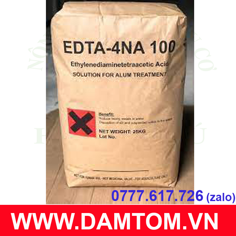 Gói 1 KG -EDTA 4NA Nhật Bản - Xử lý nước khử phèn trong ao nuôi