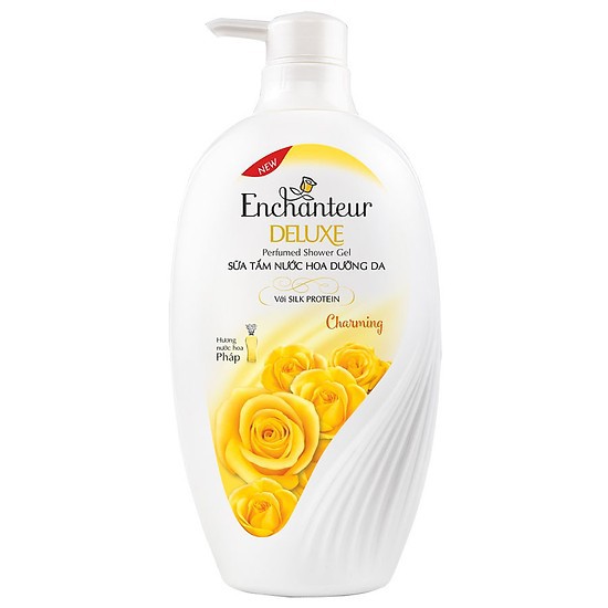 [Hcm]Sữa Tắm Nước Hoa Dưỡng Da Enchanteur 650Ml