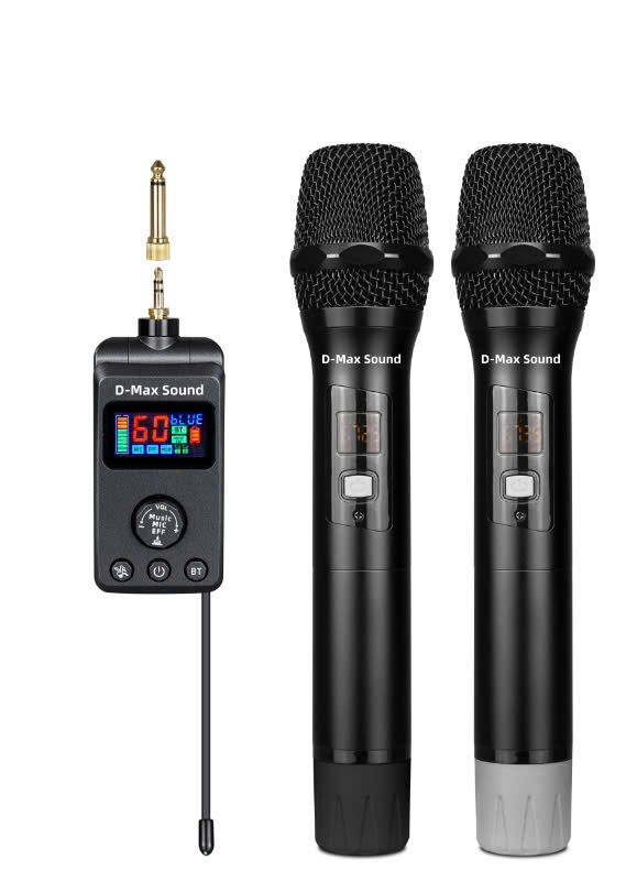 (Giá Ưu Đãi) Micro Karaoke đa năng Dmax Sound Chip xử lý DSP cao cấp sử dụng cho mọi loại loa Micro