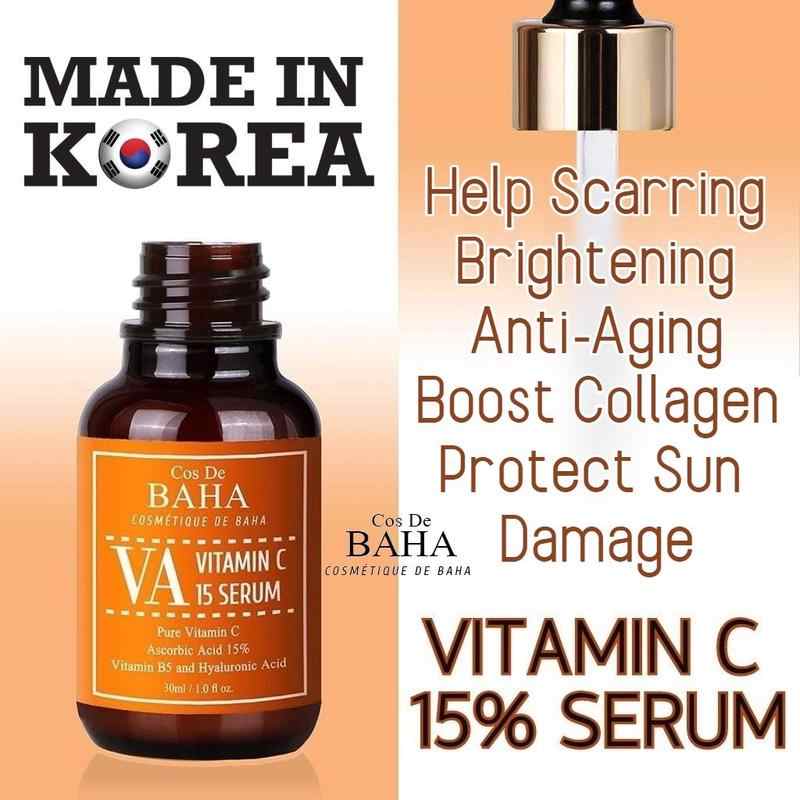 [Hcm]Vitamin C Dưỡng Trắng Da Chống Lão Hóa Serum Cos De Baha Vitamin C Giúp Duy Trì Lần Da Mịn Màng Và Sáng Hồng