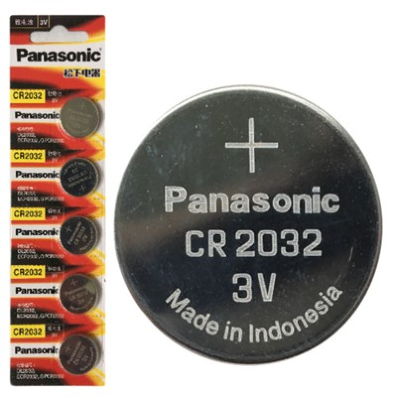 SALE!       Pin Cúc Áo CR2032 Panasonic Lithium 3V vỉ 5 Viên - Hàng Chính Hãng