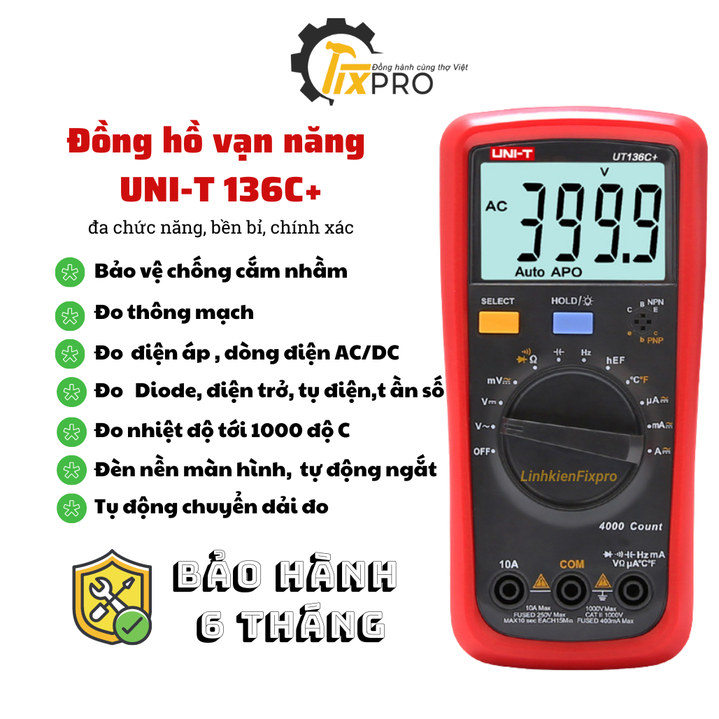 Đồng hồ vạn năng kim DEREE DE-360TRn | Shopee Việt Nam