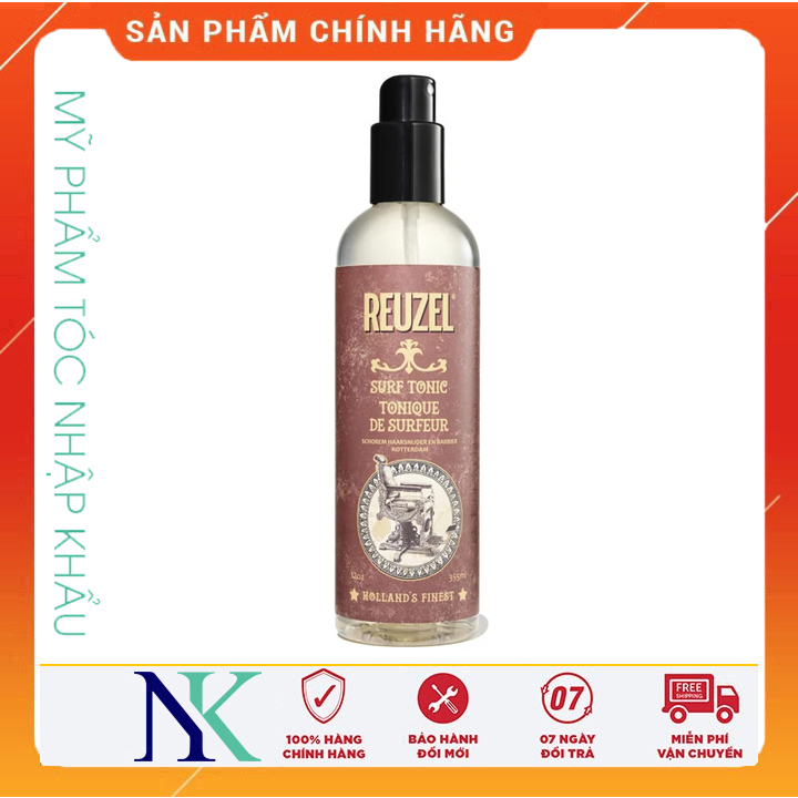 [Hcm]Xịt Reuzel Surf Tonic Định Hình Tóc Giúp Kiểm Soát Dầu 355Ml