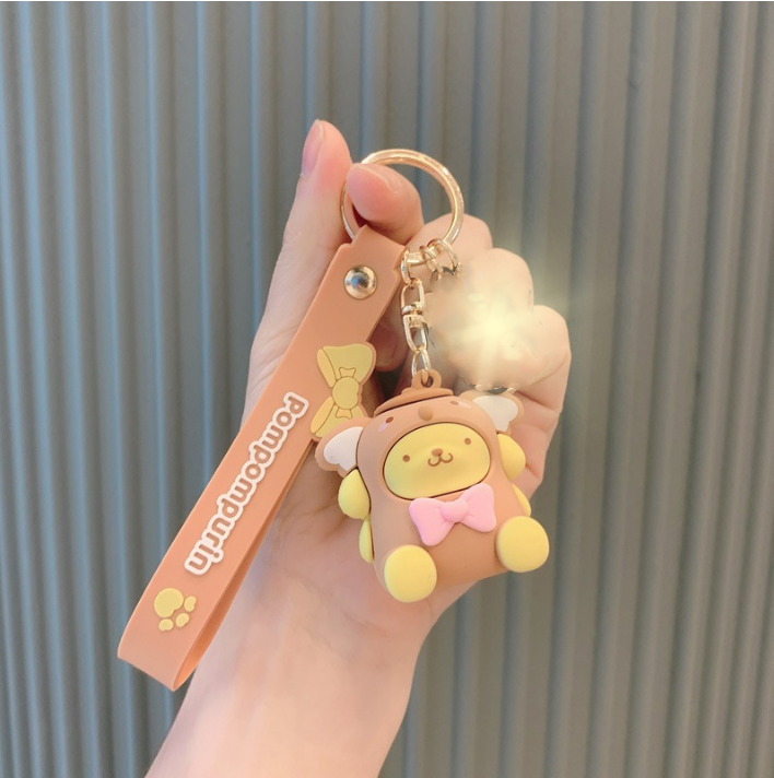 Dễ thương Kawai Key Carabiner Anime Cartoon Kawai xe ba lô Key Carabiner Phụ kiện