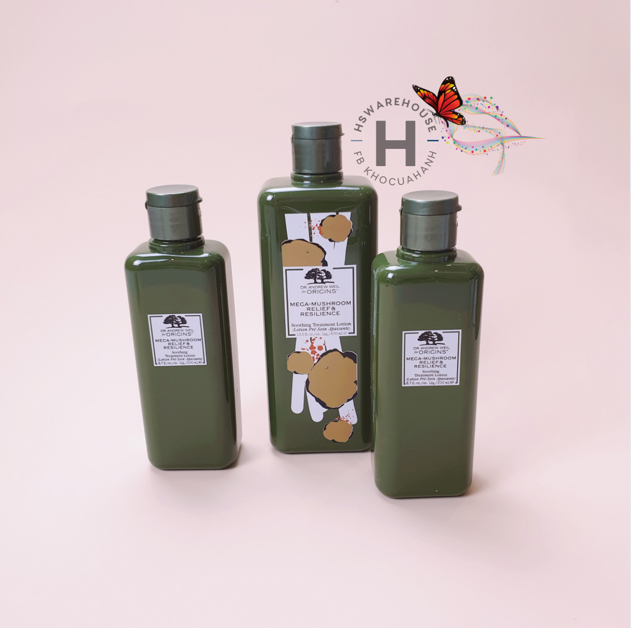 [Hcm][200Ml - Không Hộp - Tách Set] Lotion Nấm Phục Hồi Da Origins Mega - Mushroom Relief & Resilience Soothing Treatment