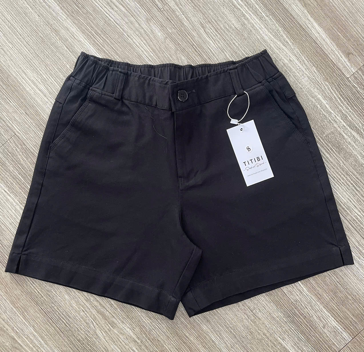 Quần Short Kaki Lưng bán chun nữ - TiTiBi