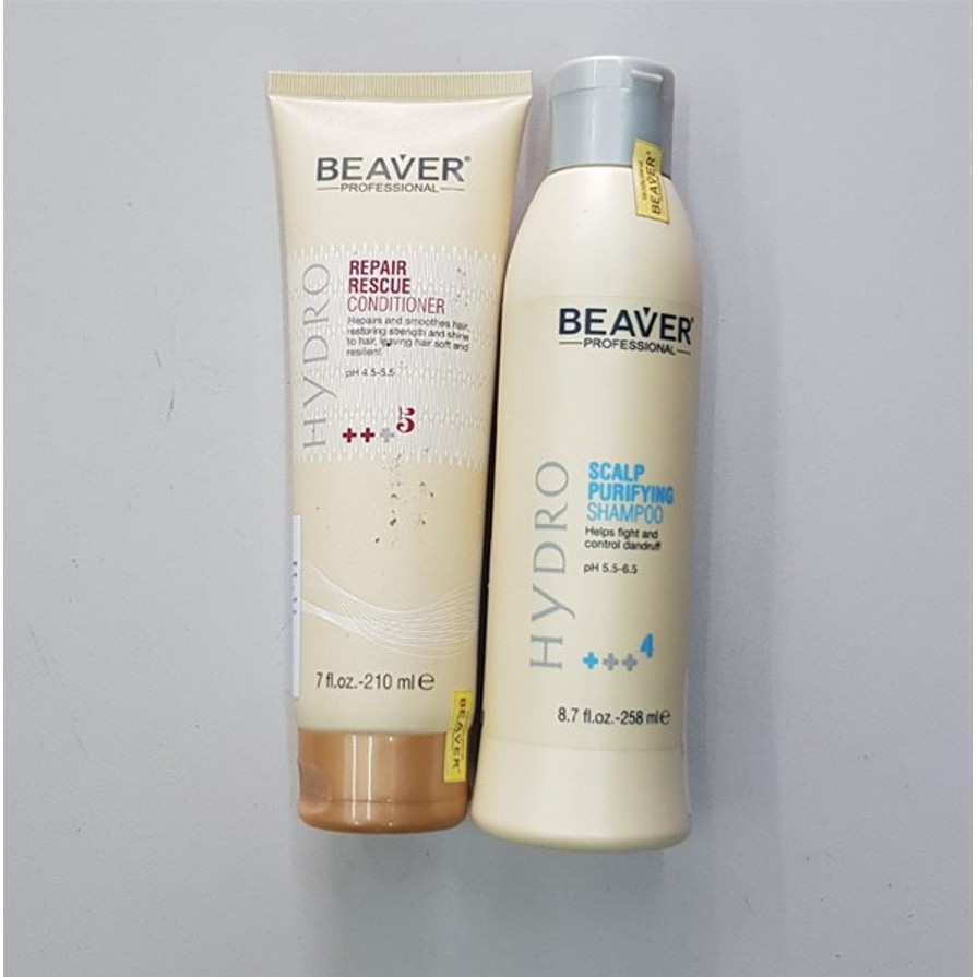 Cặp Gội Xả Chống Rụng Và Gầu Beaver +++5 Và 4