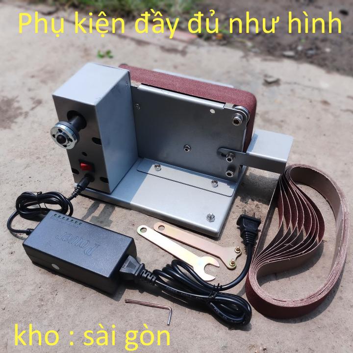 máy mài đai mini - máy nhám băng mini