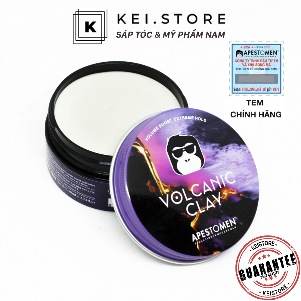 Sáp Tóc Volcanic Clay Apestomen Ver4 2020 Chính Hãng