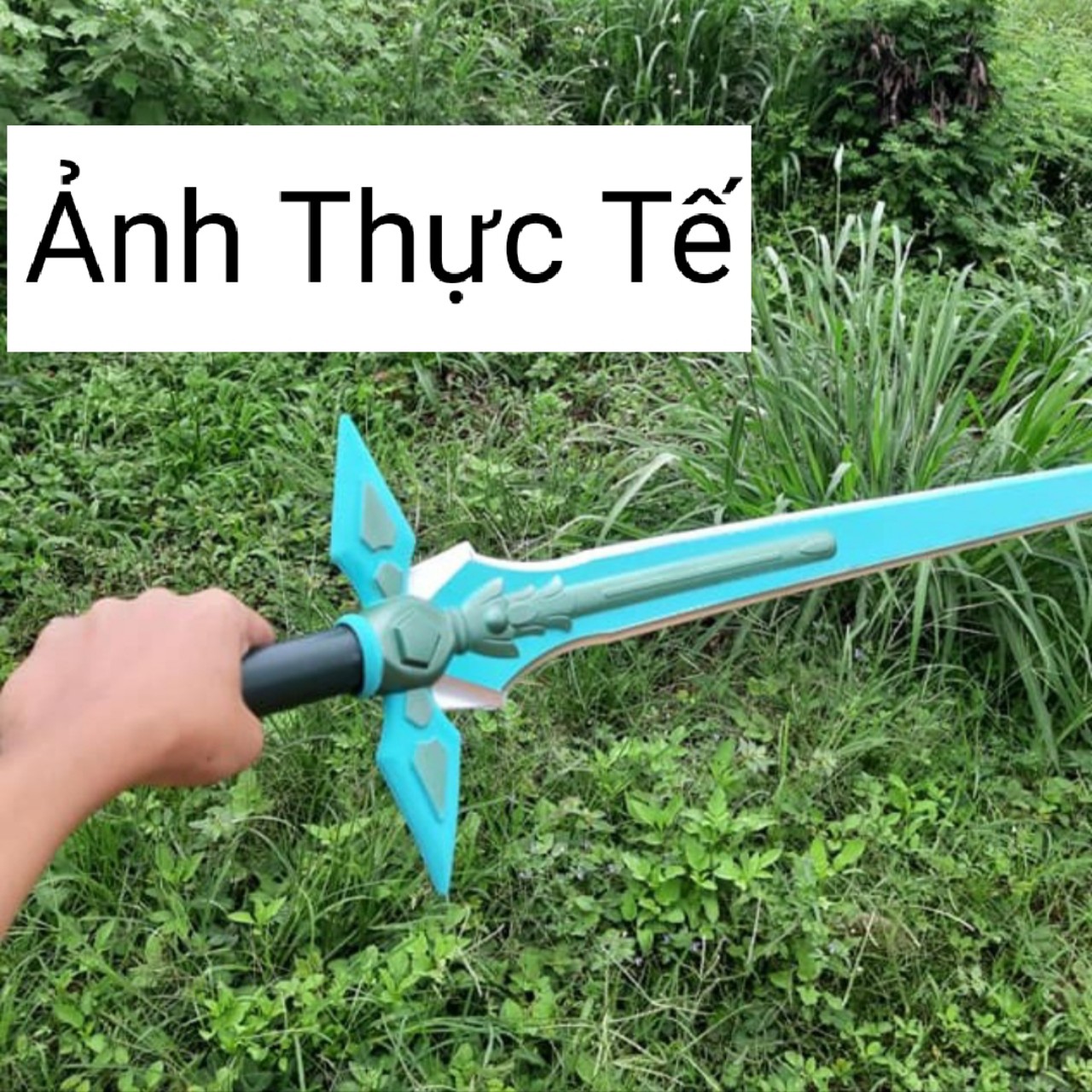 (Có Sẵn) Kiếm Kirito Thanh Elucidator Và Dark Repulser Cực Kỳ Đẹp Mắt Bằng Foam Dài 1 Mét - Tặng Kèm