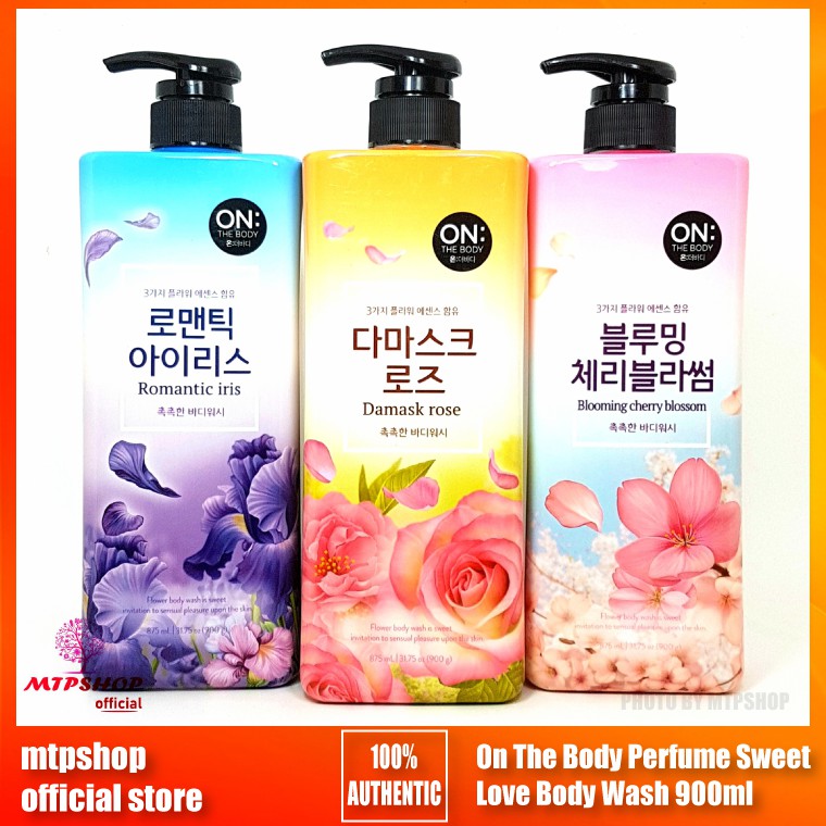 Sữa Tắm On The Body Perfume Sweet Love Body Wash 900Ml