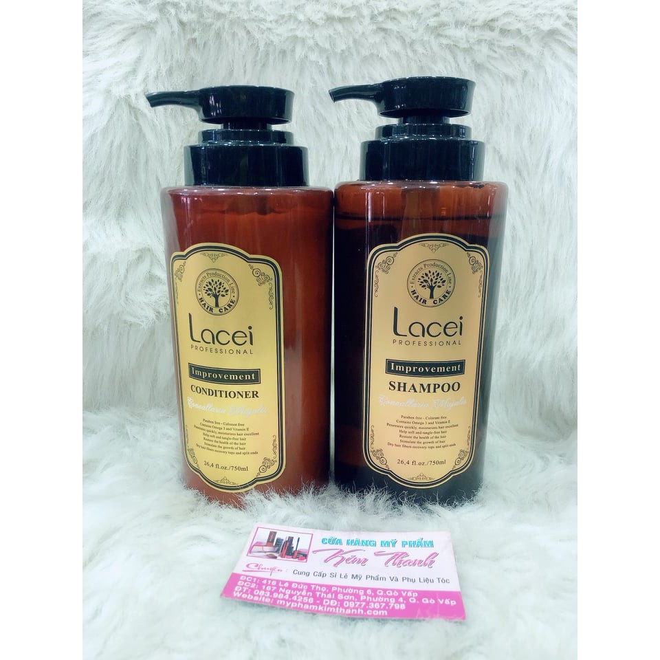 Dầu Gội Và Dầu Xả Lacie Impovement