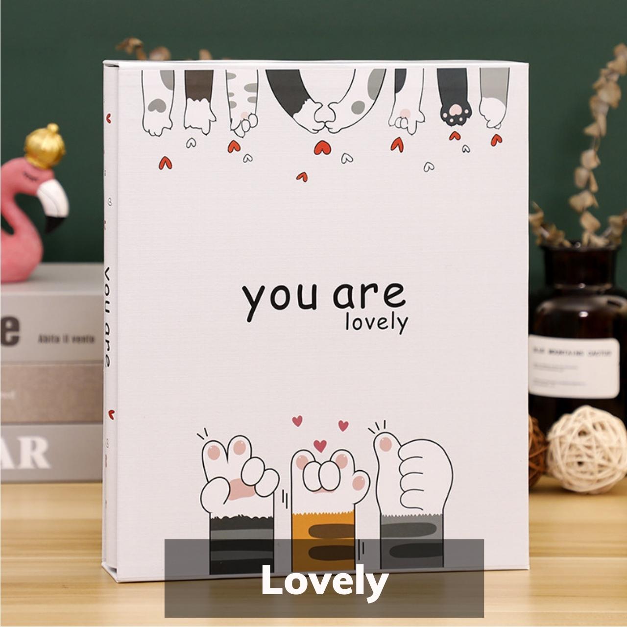 Album ảnh 10x15 đựng 400 tấm có hộp sang trọng cao cấp lưu ảnh gia đình quà tặng ý nghĩa Tú Vy Studi