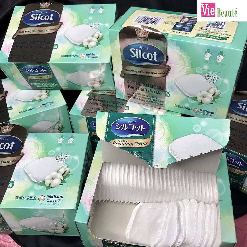 Bông Trang Điểm Silcot Premium 66 Miếng