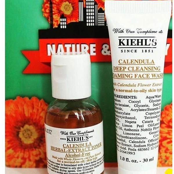 Combo 2 Sản Phẩm Kiehls Hoa Cúc ( Sữa Rửa Mặt + Toner ) Cam Kết Hàng Đúng Mô Tả Chất Lượng Đảm Bảo An Toàn Đến Sức Khỏe Người Sử Dụng