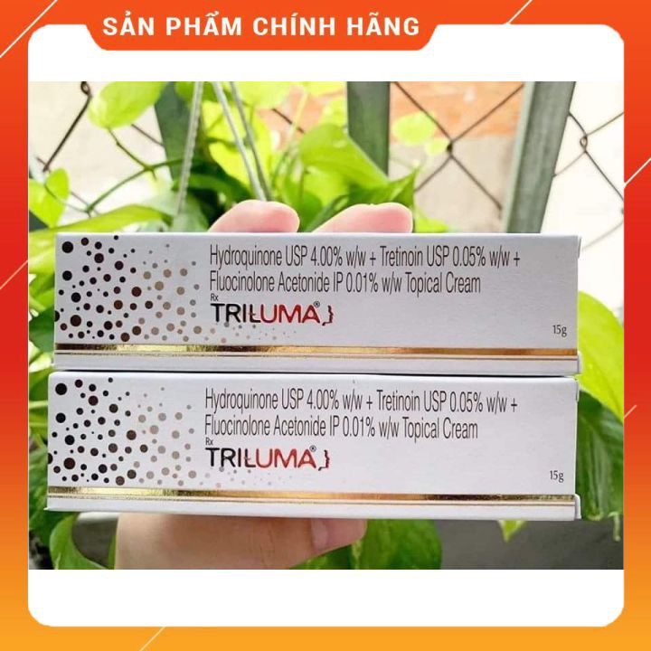 [Hcm][Chính Hãng] Kem Hỗ Trợ Giảm Thâm Nám Tàn Nhang Trắng Sáng Tri Luma Ấn Độ