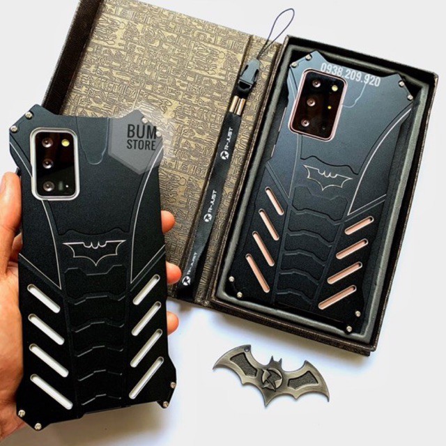 Ốp Lưng Full Kim Loại R-Just Samsung Galaxy Note 20 Ultra / Note 20 / Note 10 Plus / Note 10