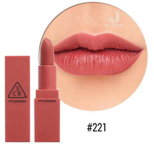 Son Thỏi Lì 3ce Matte Lip Color Màu 227 Benchmark - Cam Đất Frorece86 Store