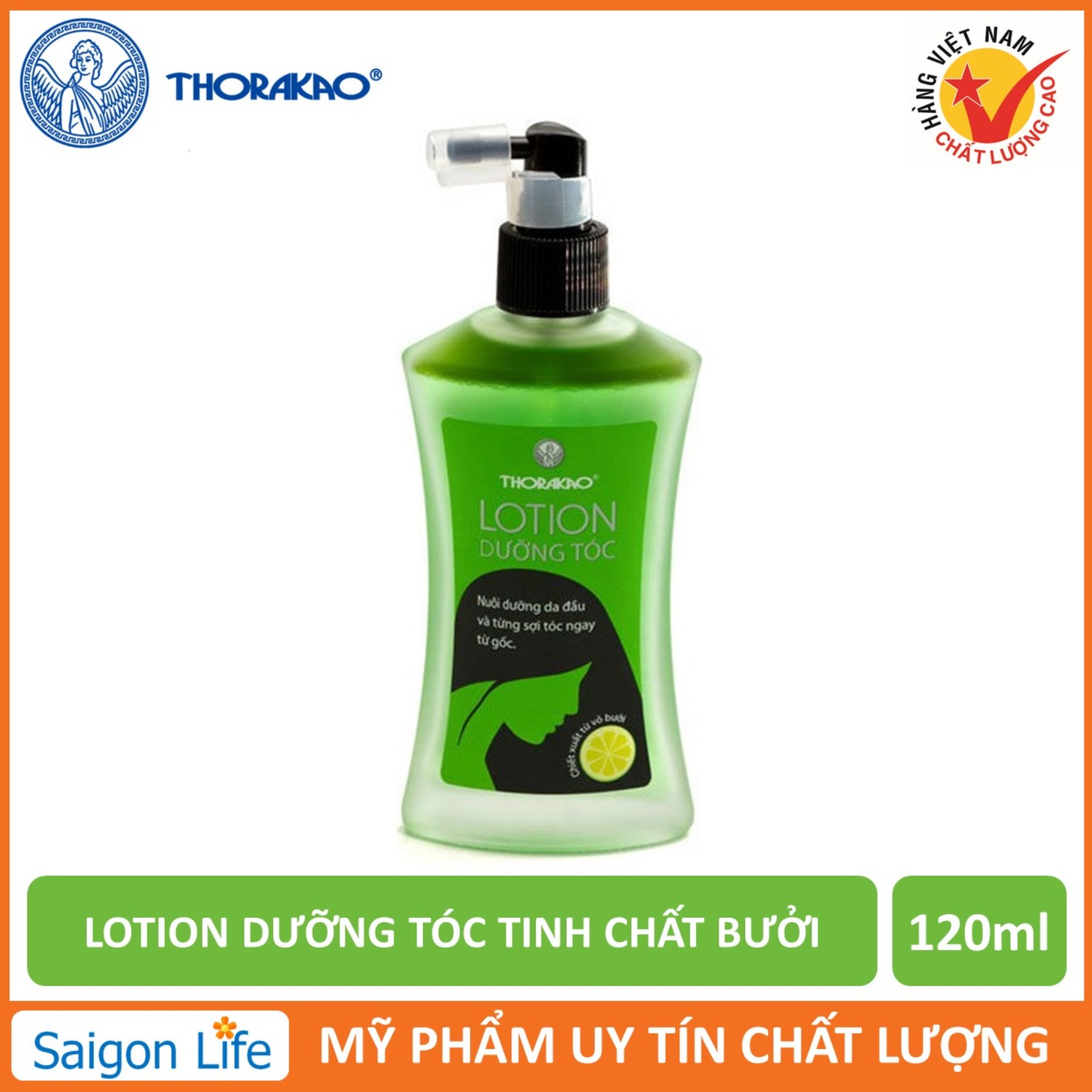 Lotion Dưỡng Tóc Thorakao 120ml - Tinh Chất Bưởi