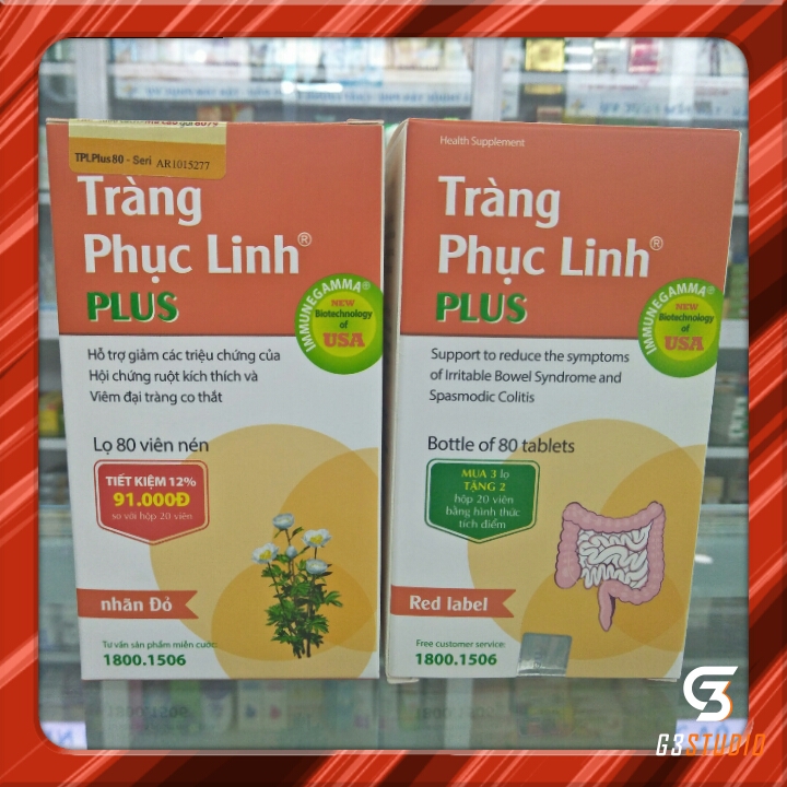 [CHÍNH HÃNG ] Tràng phục linh plus - Lọ 80 Viên