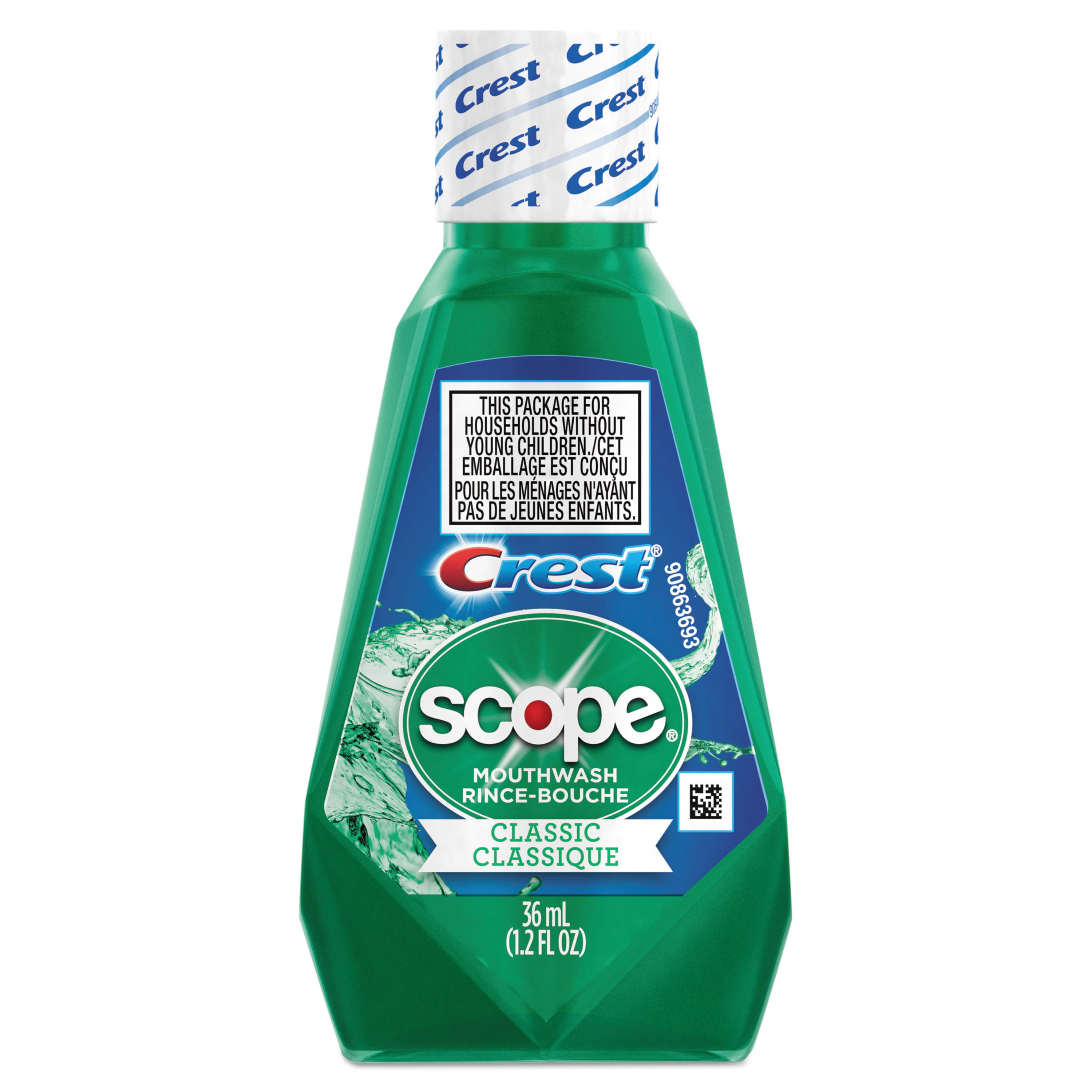 Nước Súc Miệng Crest Scope Mouthwash Rincee Bouche 36Ml