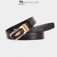 Thắt lưng da cá sấu FADODA SP-FCB02B dây ghép bản rộng 3.5 cm