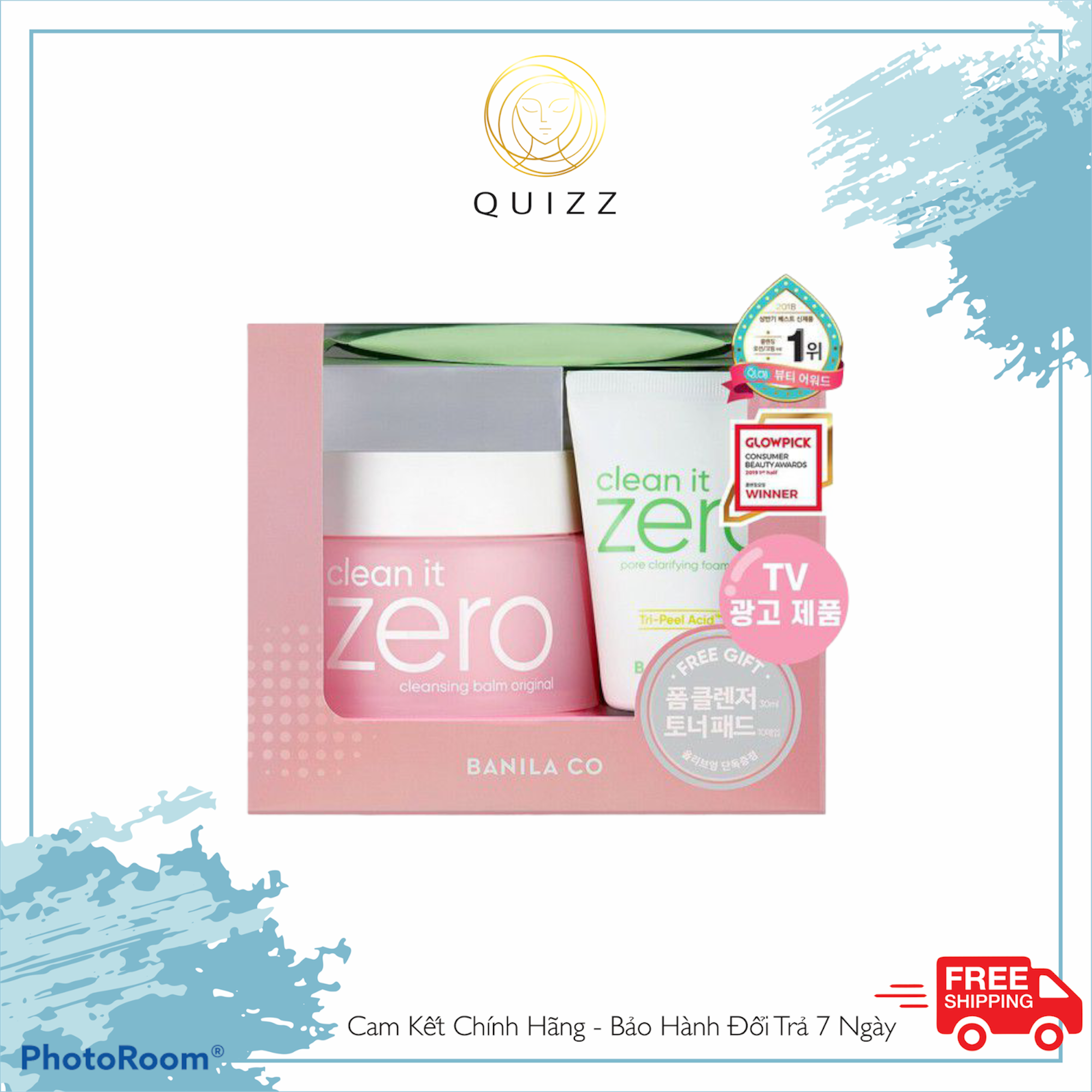 Set Sáp Tẩy Trang Banila Co Clean It Zero Cleansing_Quizz Cosmetics