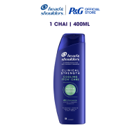 Dầu Gội HEAD & SHOULDERS Clinical Strength 4X Sức Mạnh Dành Cho Da Đầu Có Gàu Dai Dẳng/ Khô/ Ngứa/ Dầu Nhờn 400ML