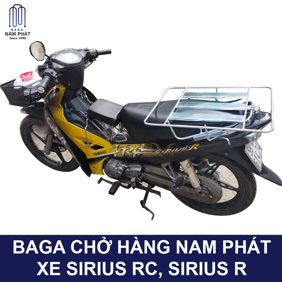 Baga chở hàng bắt cảng sắt đặc Nam Phát sử dụng cho xe Sirius RC