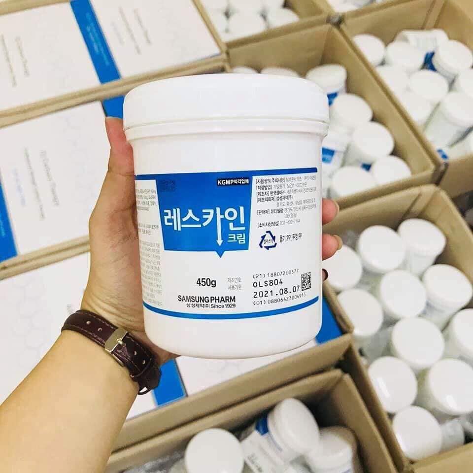 Kem Ủ Tê Samsung Pharm (Trắng) 450 Gram Hàn Quốc Dùng Trong Spa