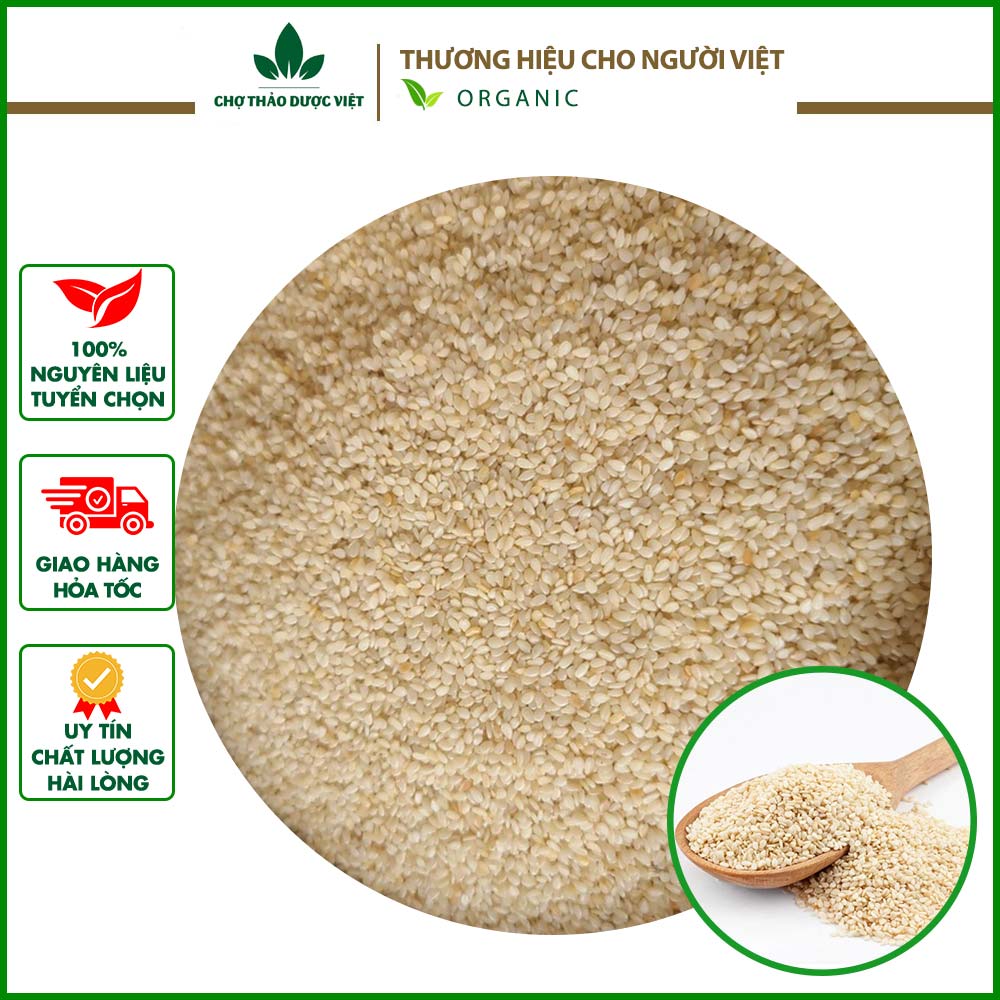 Hạt mè trắng mè đen hữu cơ nguyên vỏ 300g- 500g ( Vừng đen vừng trắng khô làm sốt mè rang thơm ngon)