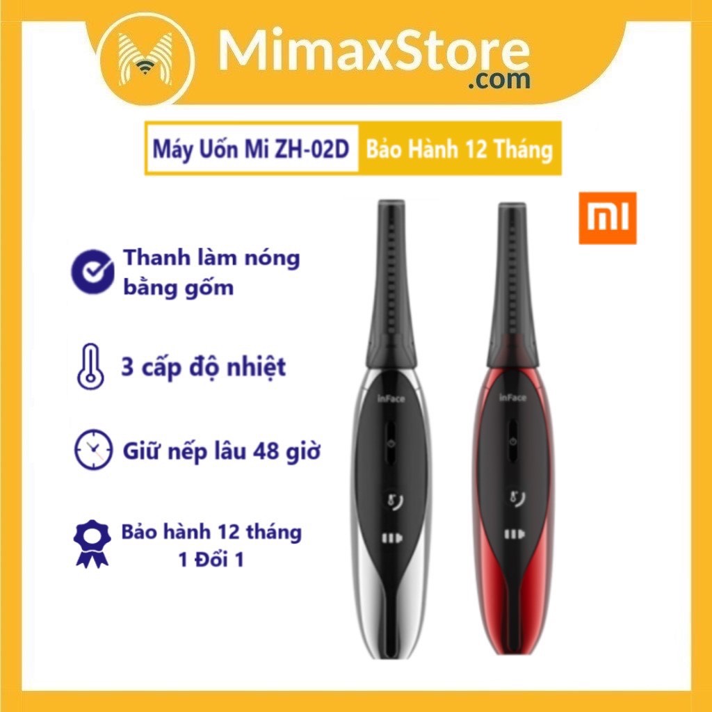 Máy Uốn Mi Xiaomi Inface Eyelash Curler Zh - 02D | Bảo Hành Chính Hãng 12 Tháng | Phân Phối Bởi Smartlink | Mimax Store