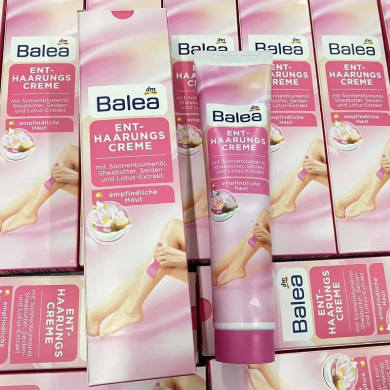 [ Hàng Hot ] Kem Tẩy Lông Balea Gel Tẩy Lông Balea Cho Mọi Loại Da Kể Cả Da Nhạy Cảm Siêu Mượt Siêu Sạch Hàng Chuẩn Đức Có Bill