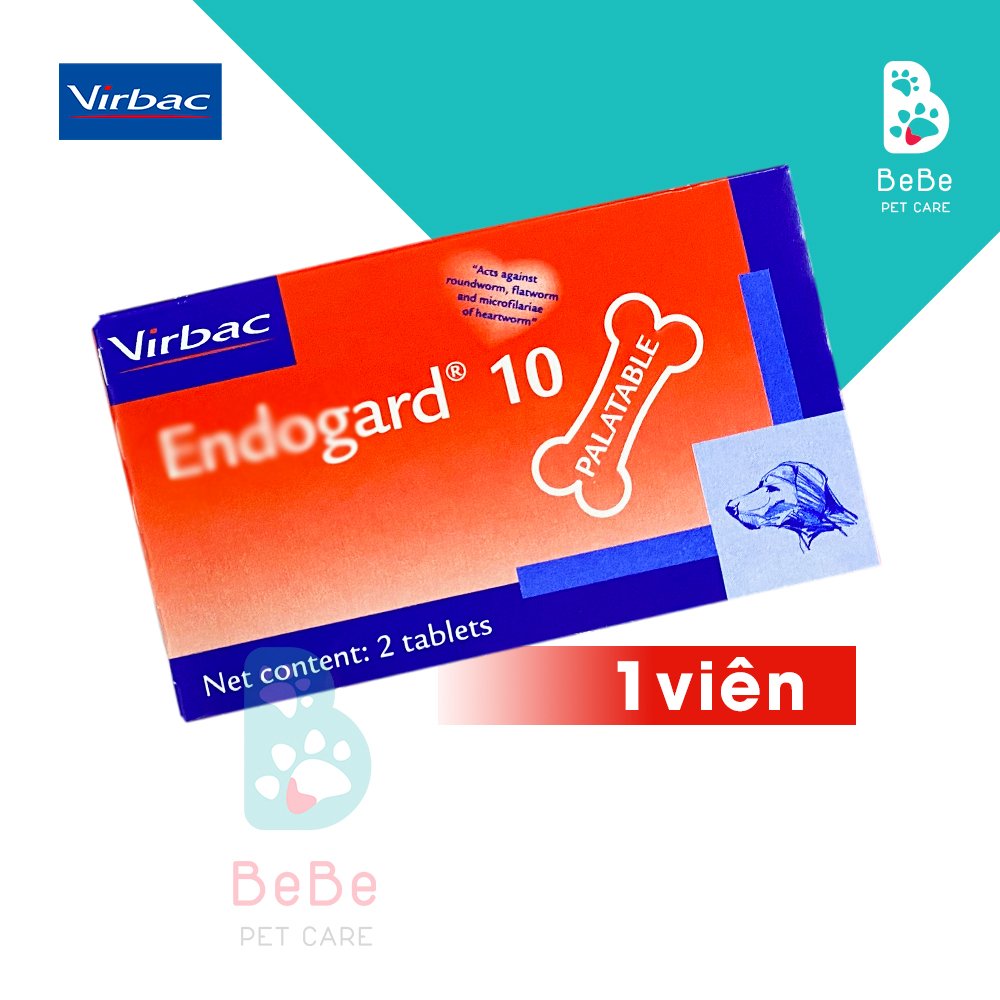 Viên ENDOGARD Hỗ Trợ Vấn Đề Giun Sán Cho Chó Mèo