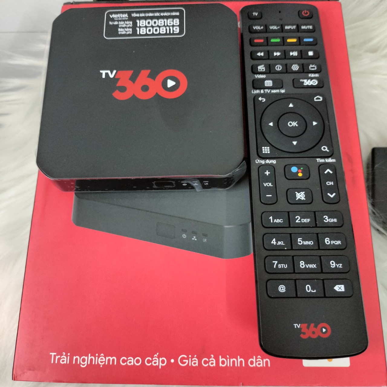 Box Viettel TV 360 DV9135 - Giao Diện ATV đã up ROM (Xem Truyền Hình - Youtube - Giải Trí Bóng Đá) -