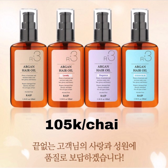 Dầu Dưỡng Tóc Argan Oil Raip R3 Cam Kết Hàng Đúng Mô Tả Chất Lượng Đảm Bảo An Toàn Đến Sức Khỏe Người Sử Dụng