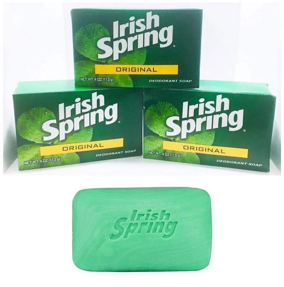 [Hcm]Combo 3 Cục Xà Bông Irish Spring 104.8Gx3 - Usa