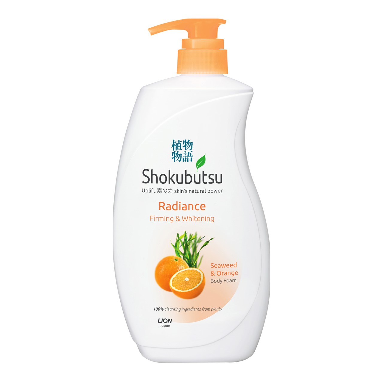 [Hcm]Sữa Tắm Shokubutsu Radiance Seaweed & Orange 500Ml