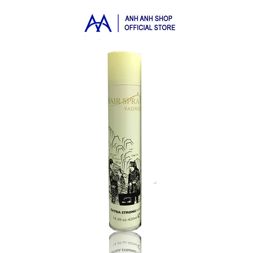 Gôm Xịt Tóc Cứng Yaorice Hairspray 420Ml