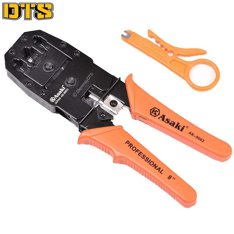 Kìm bấm mạng đa năng Nhật Asaki AK-9003 8inch/200mm