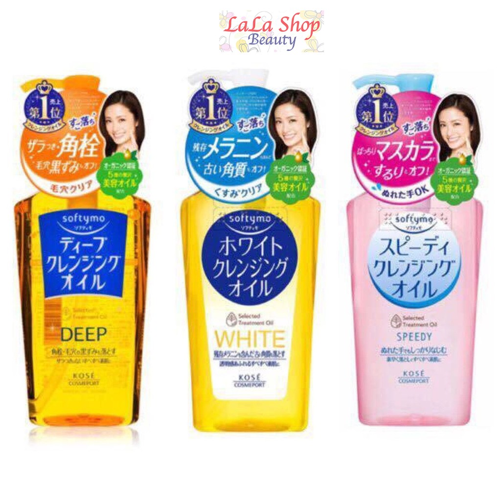 [Hcm]Tẩy Trang Kose Softymo Deep Cleansing Oil 230Ml